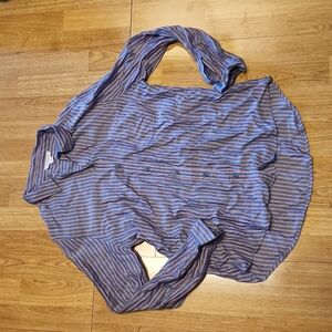 Beachlunchlounge striped button down sz large